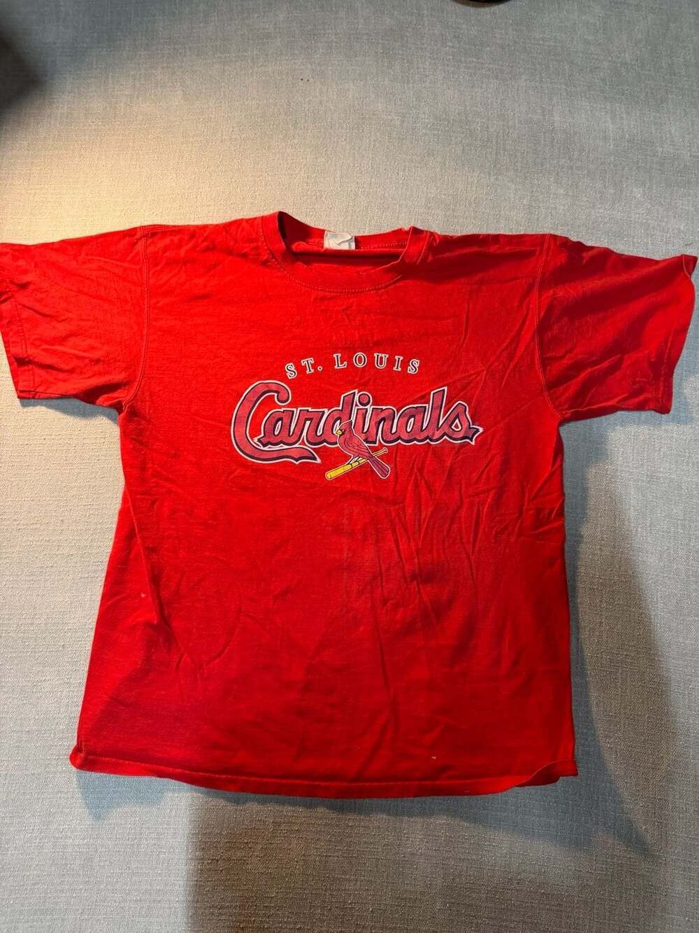 Vintage Lee Sport St. Louis Cardinals MLB Red T-Shirt